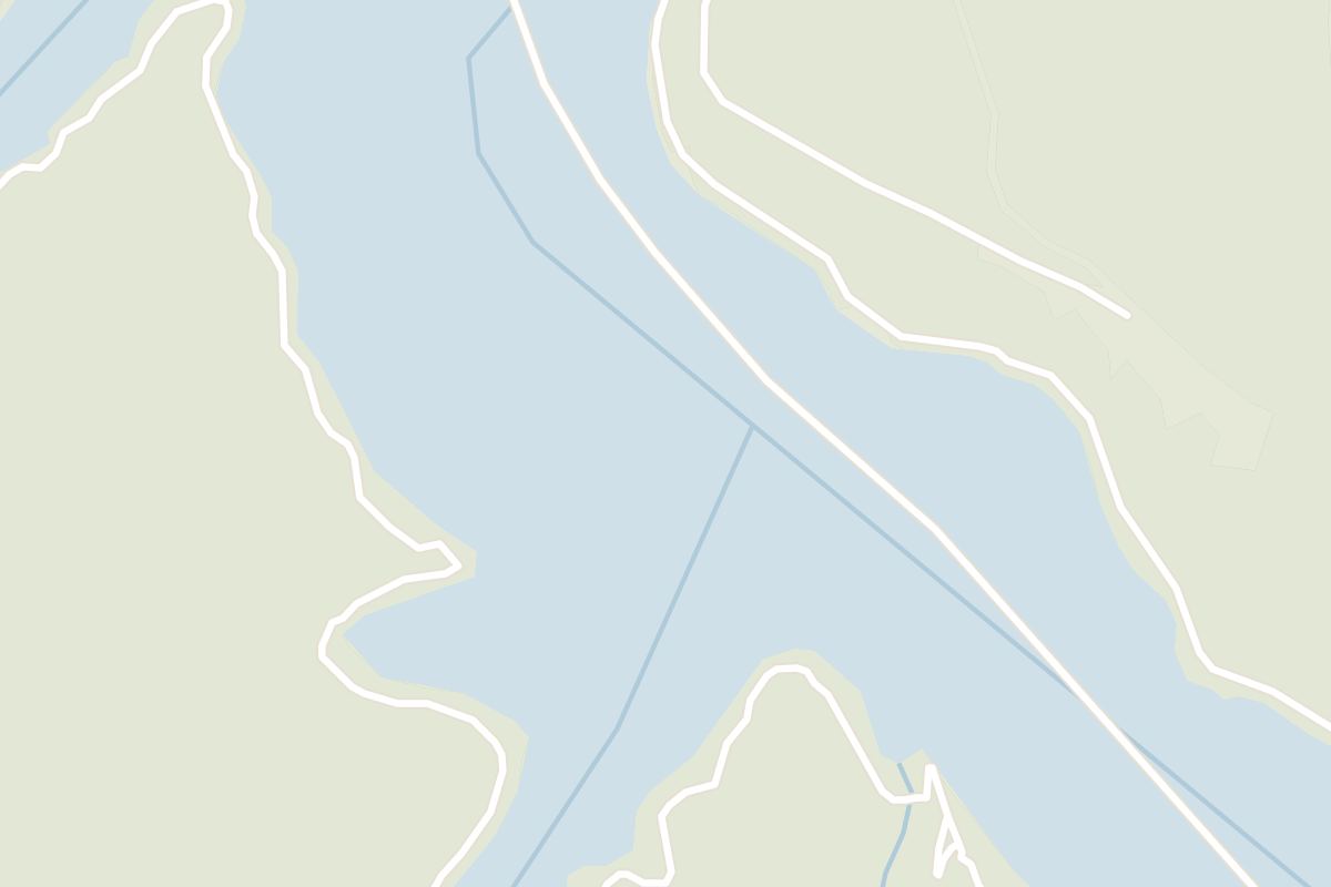 Map of Kozjak Lake