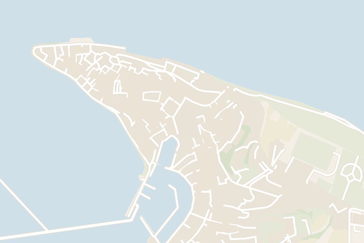 Map showing where Tartini Square is