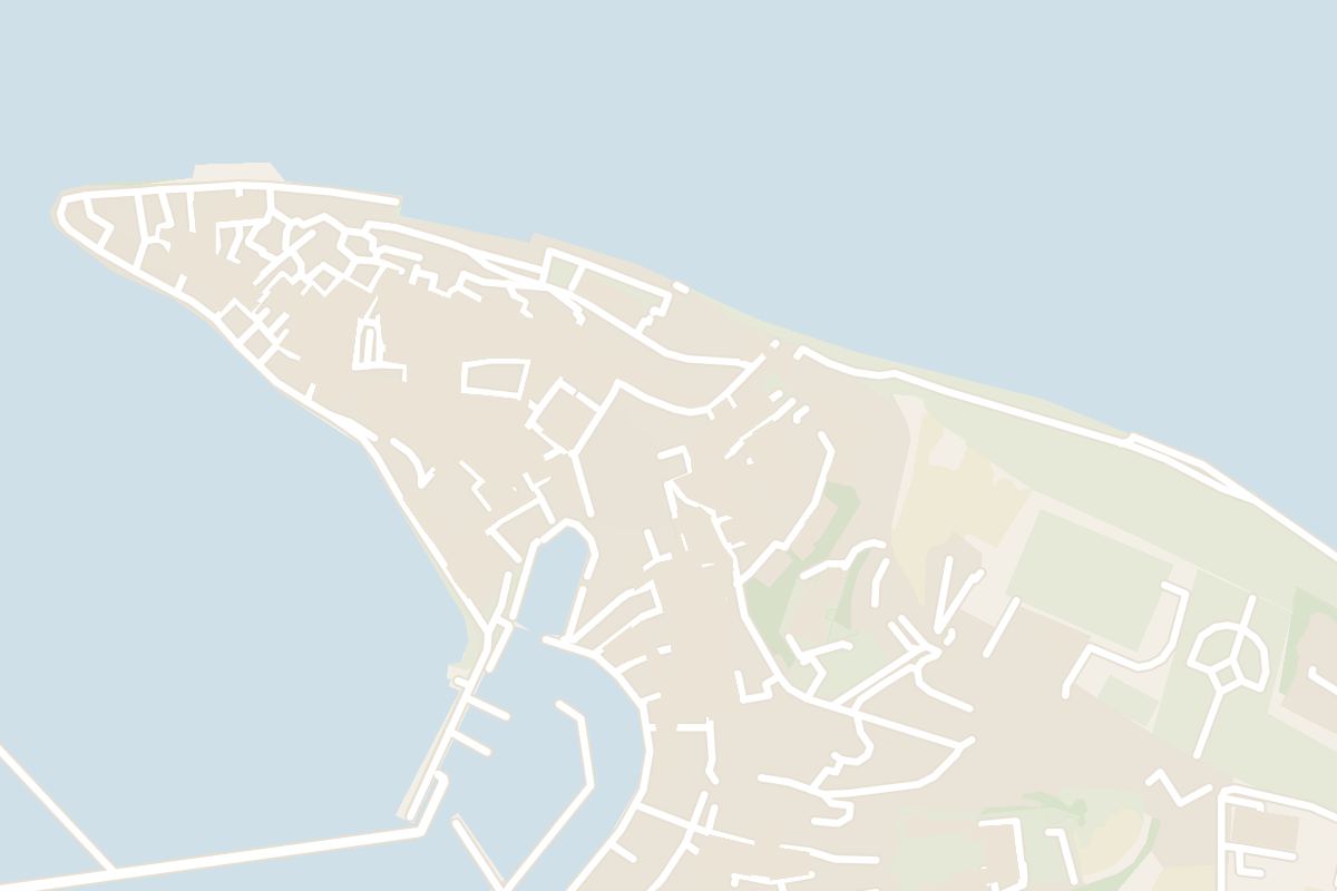 Map showing where Tartini House is