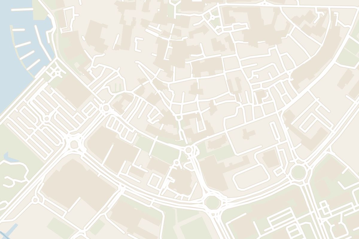 Map showing where Da Ponte Fountain is