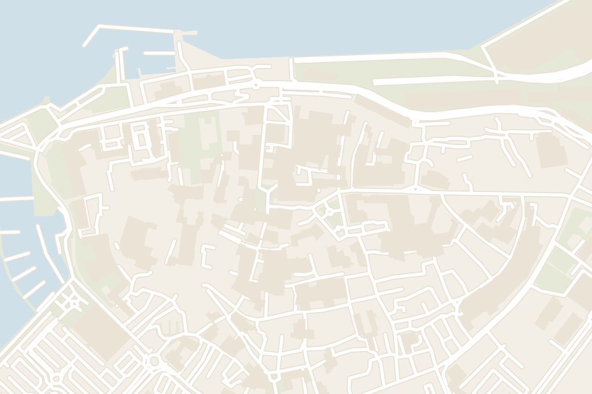 Map showing where Koper Cathedral is
