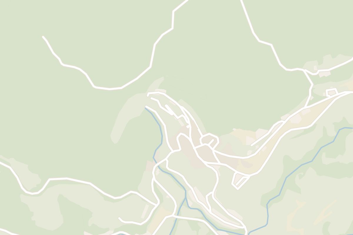 Map showing where Predjama Castle is