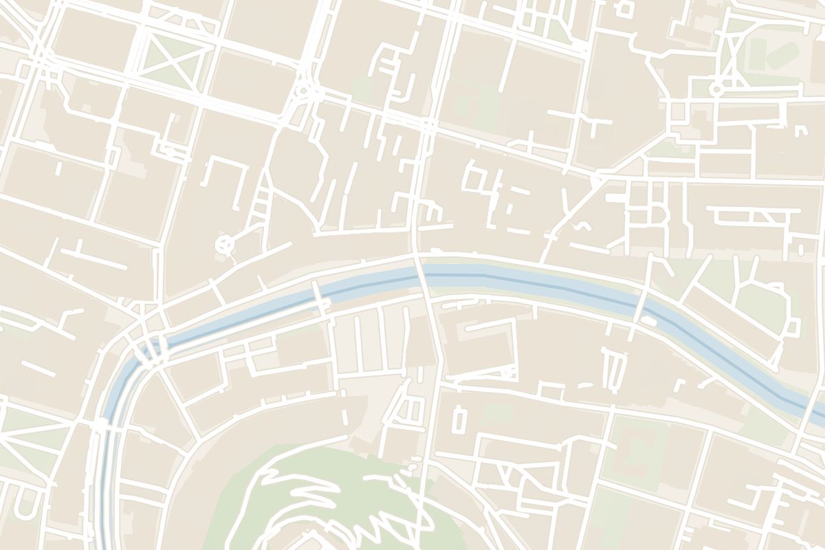 Map showing where Dragon Bridge is