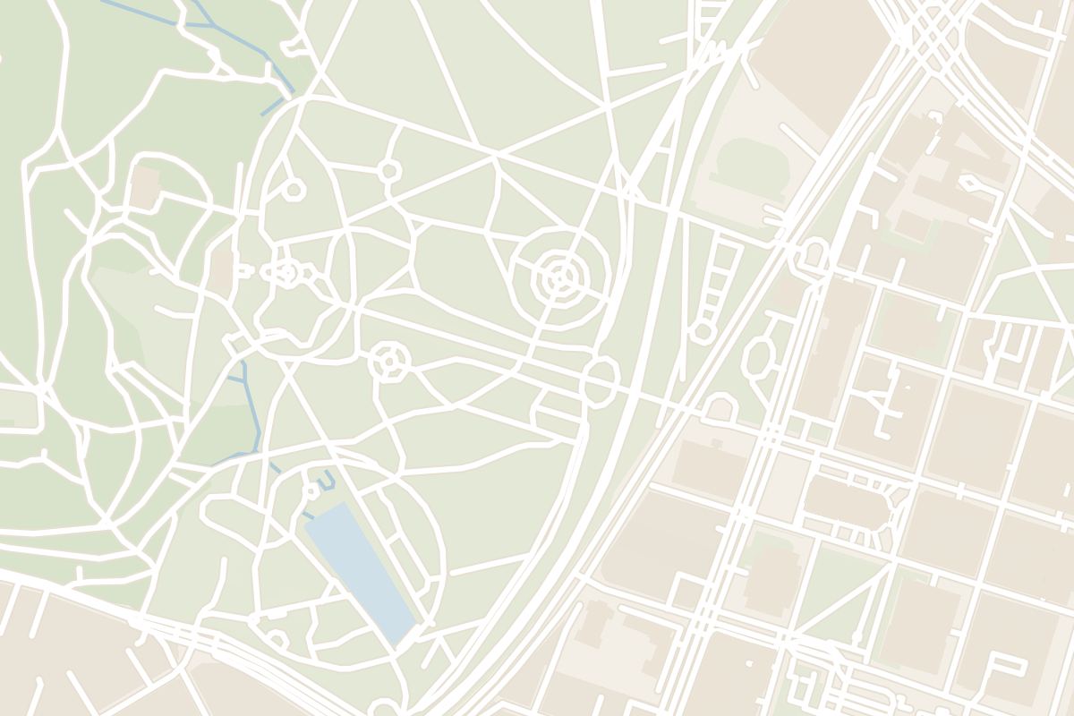 Map showing where Tivoli Park is