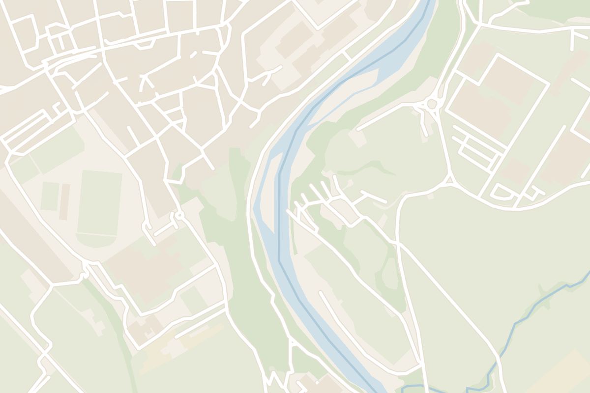 Map showing where Tolmin Gorges is