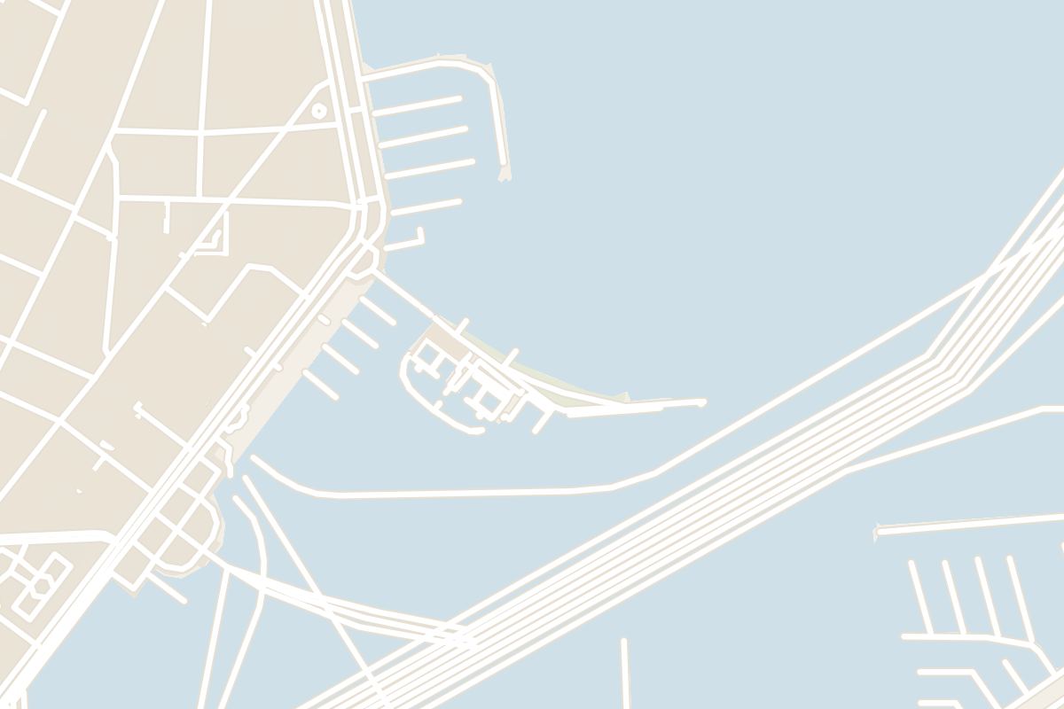 Map showing where Bains des Pâquis is