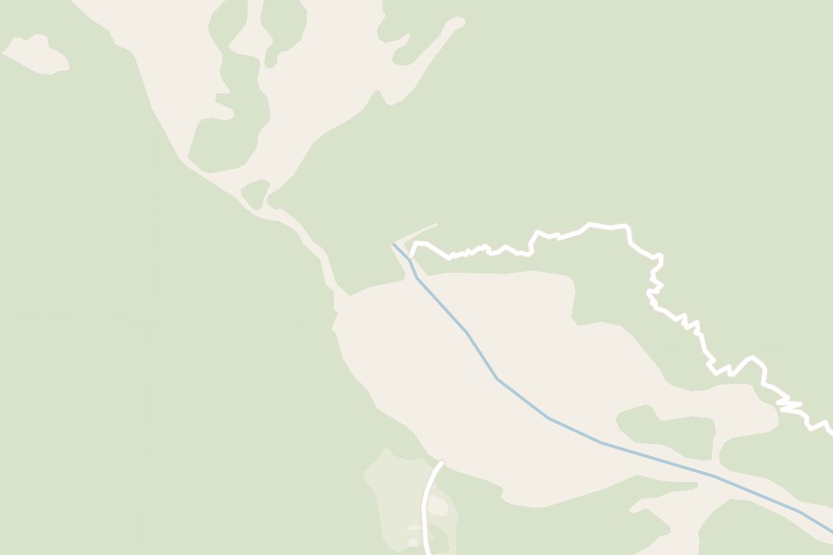 Map showing where Boka Falls is