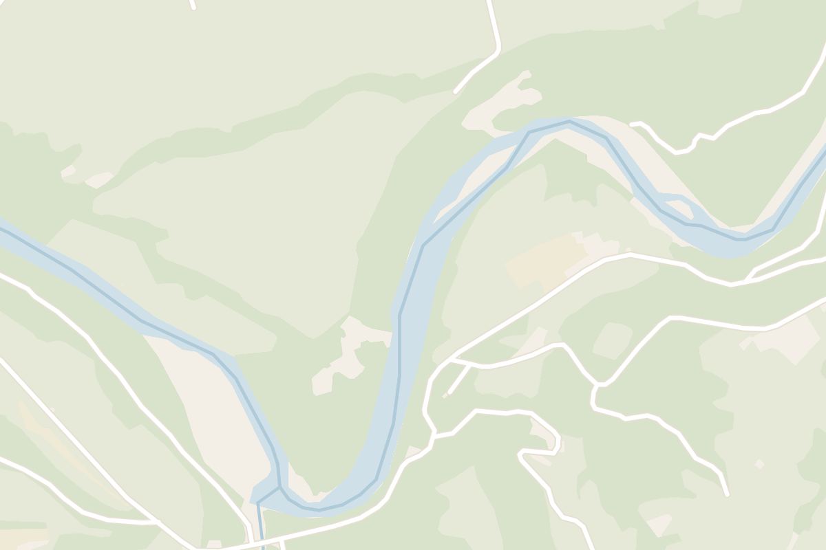 Map showing where Soča is