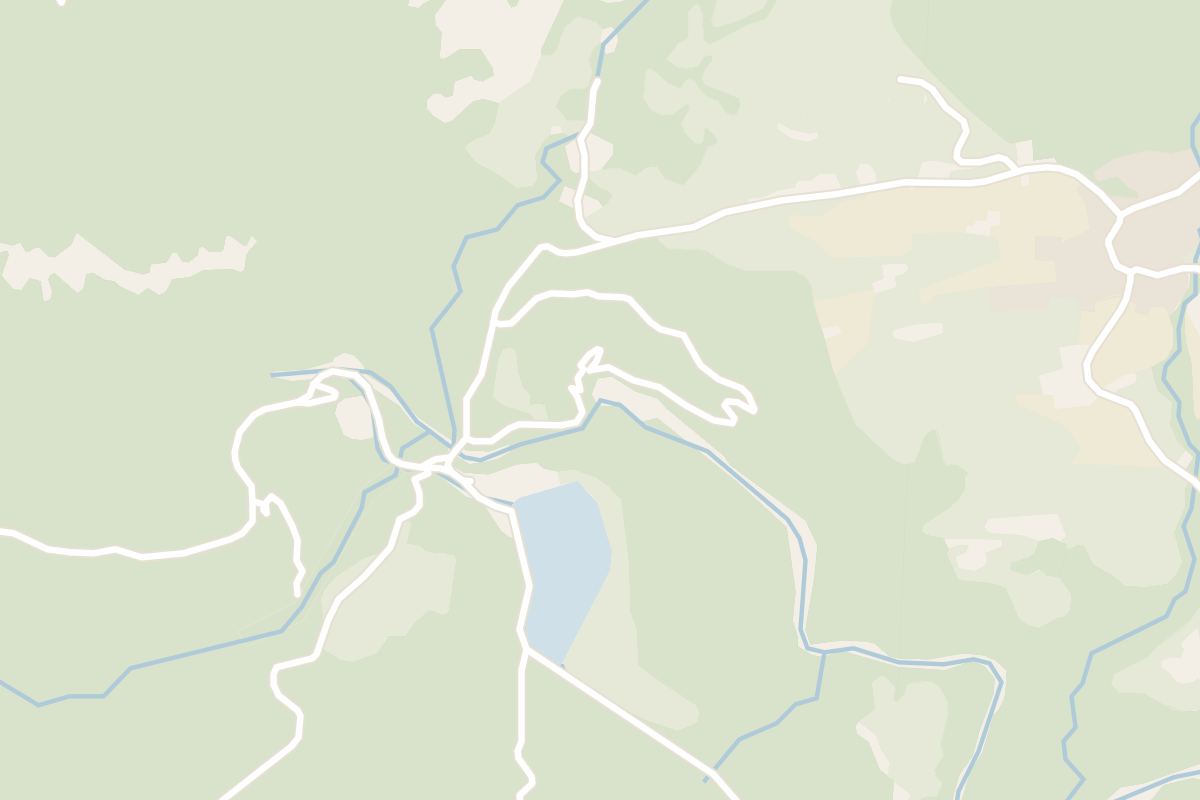 Map showing where Virje Waterfall is