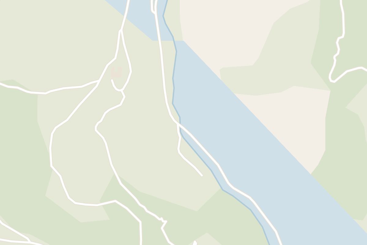 Map of Vălișoara Gorge