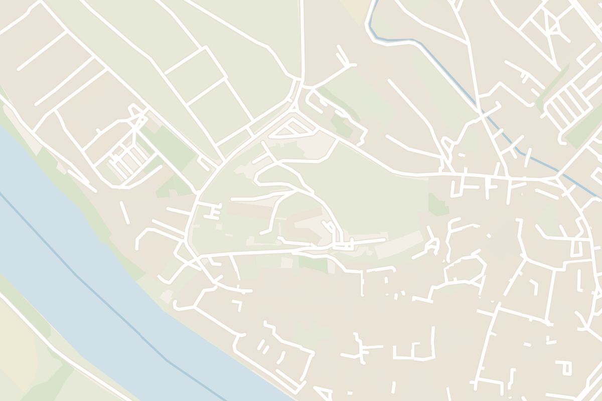 Map showing where Ptuj Castle is