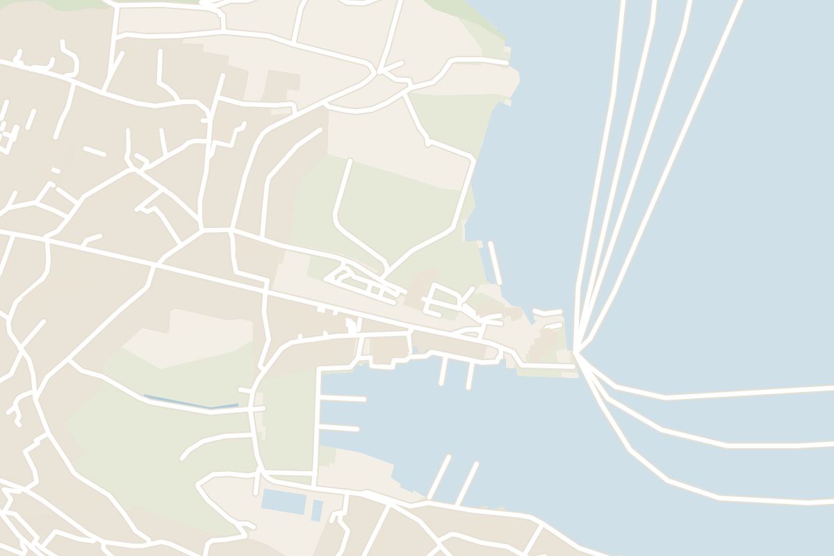 Map showing where Spiez Castle is