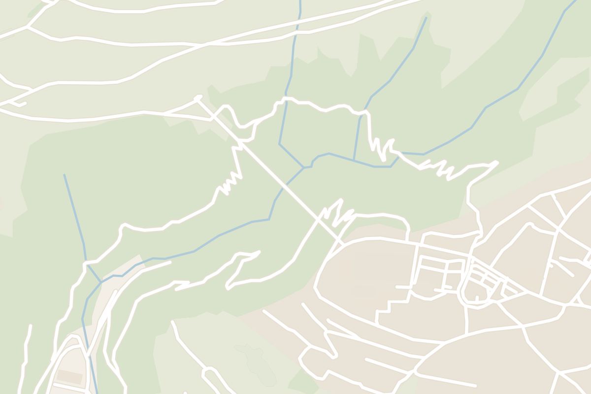 Map showing where Sigriswil Panorama Bridge is