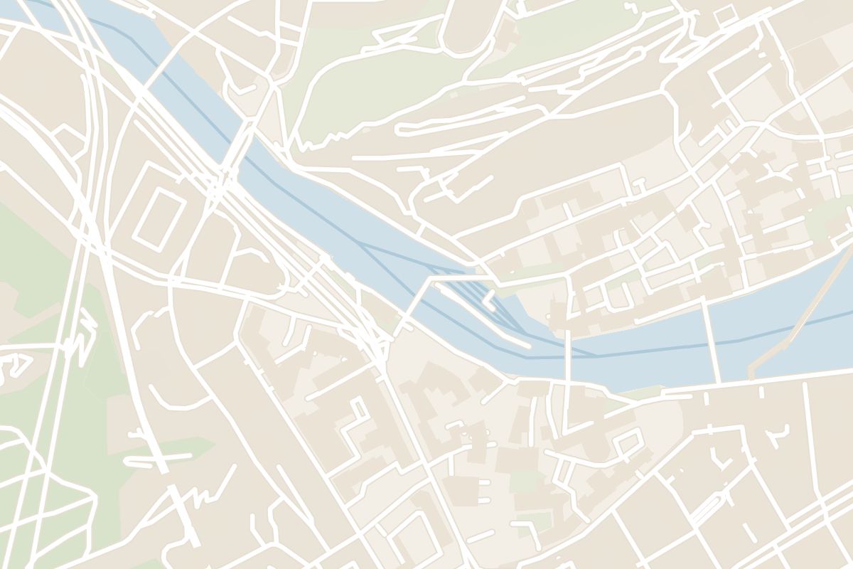 Map showing where Spreuer Bridge is