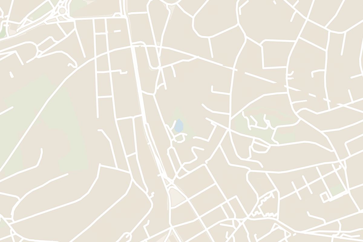Map showing where Lion Monument is