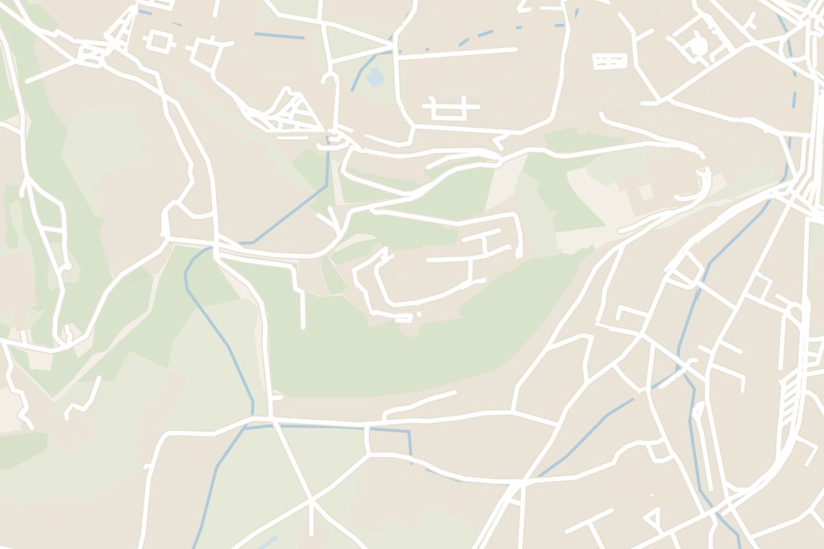 Map showing where Festung Hohensalzburg is