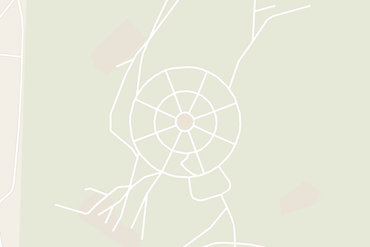 Map showing where Genghis Khan Statue Complex is