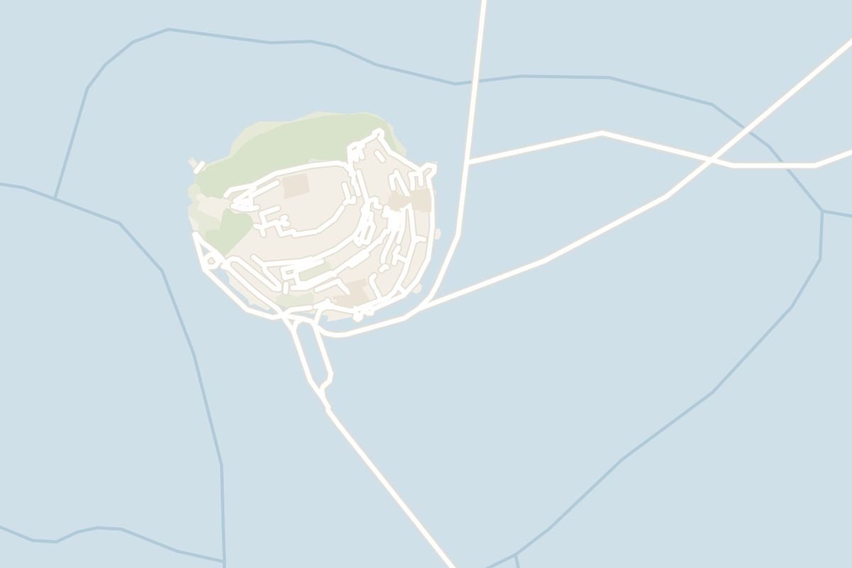 Map showing where Ramparts of Mont-Saint-Michel is