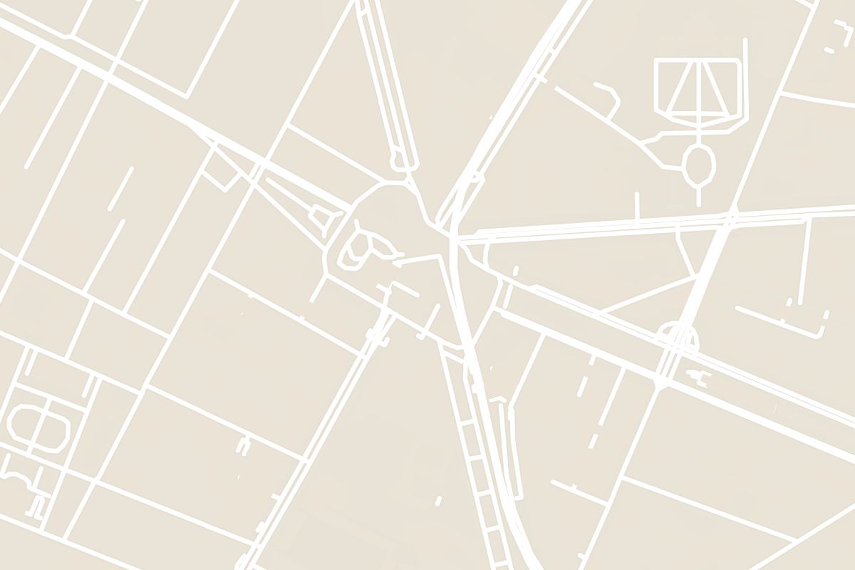 Map showing where Catacombs of Paris is