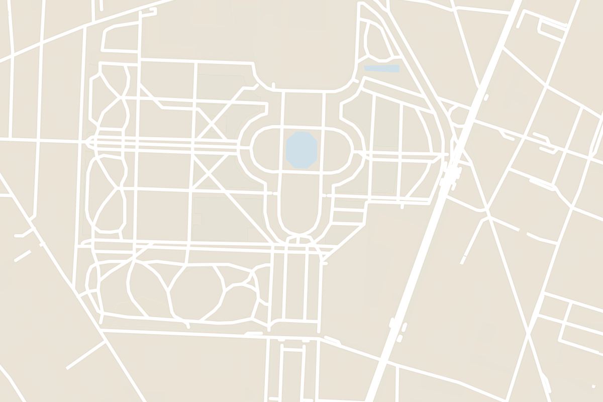 Map of Luxembourg Gardens