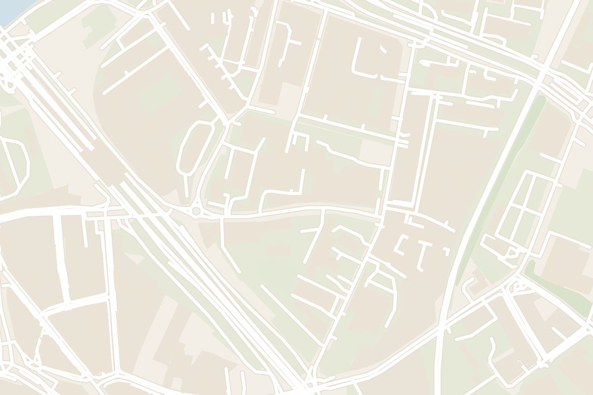 Map showing where Oskar Schindler's Enamel Factory is