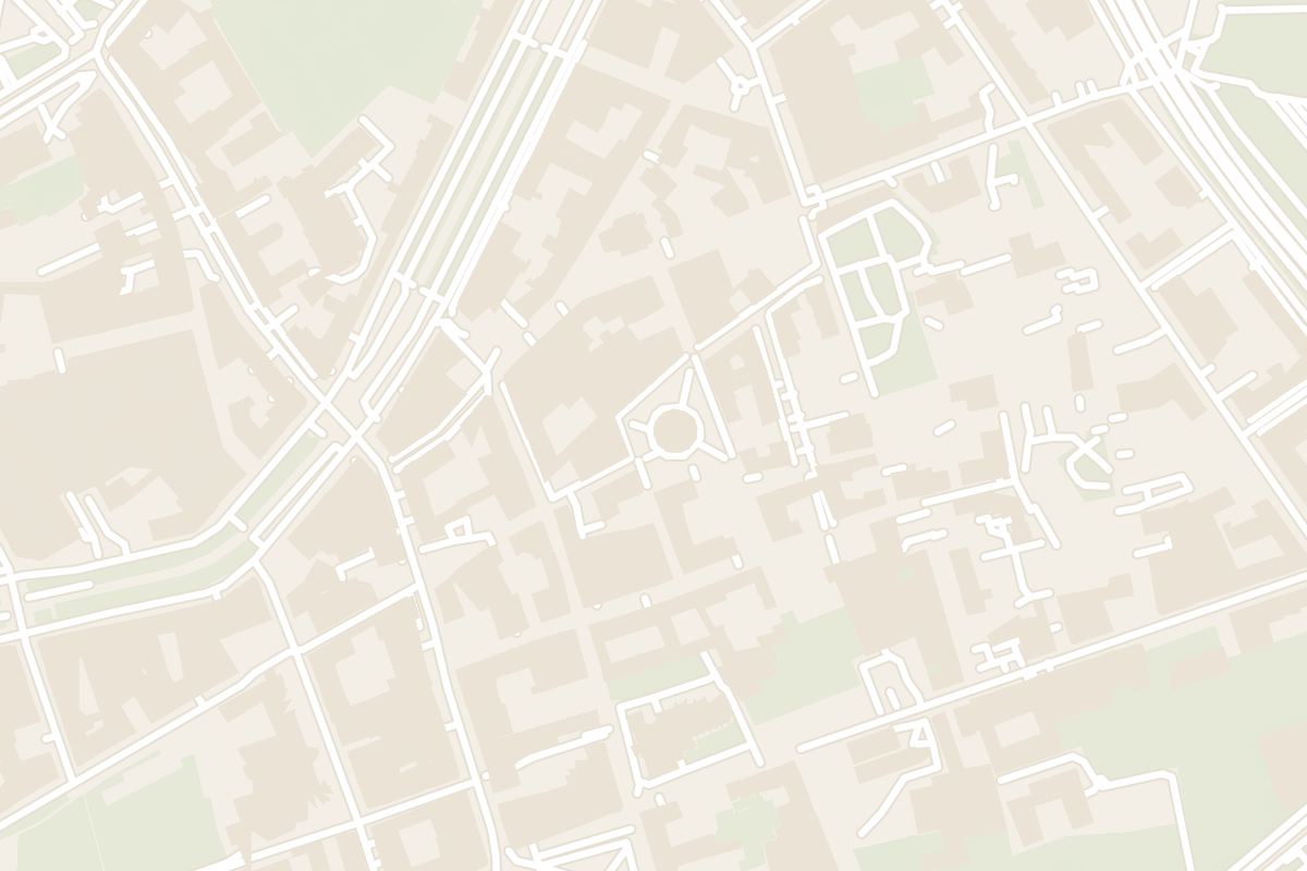 Map showing where Plac Nowy is