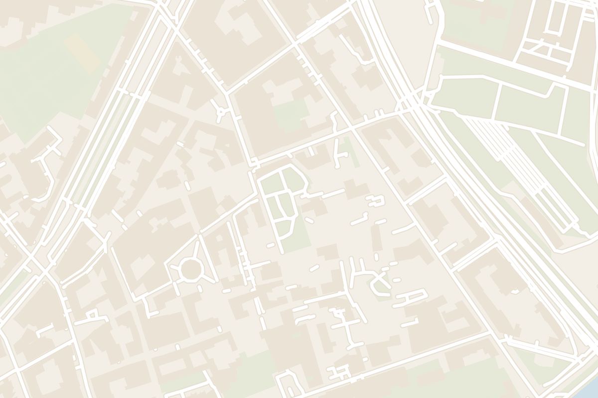 Map showing where Remuh Synagogue is