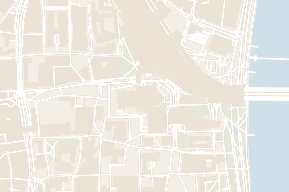 Map showing where Cologne Cathedral is