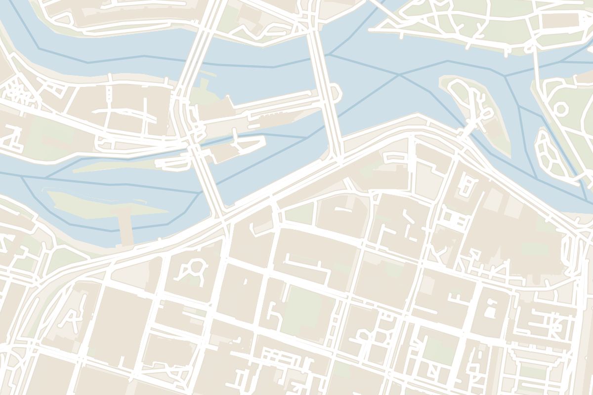 Map showing where University of Wrocław Main Building (Aula Leopoldina) is