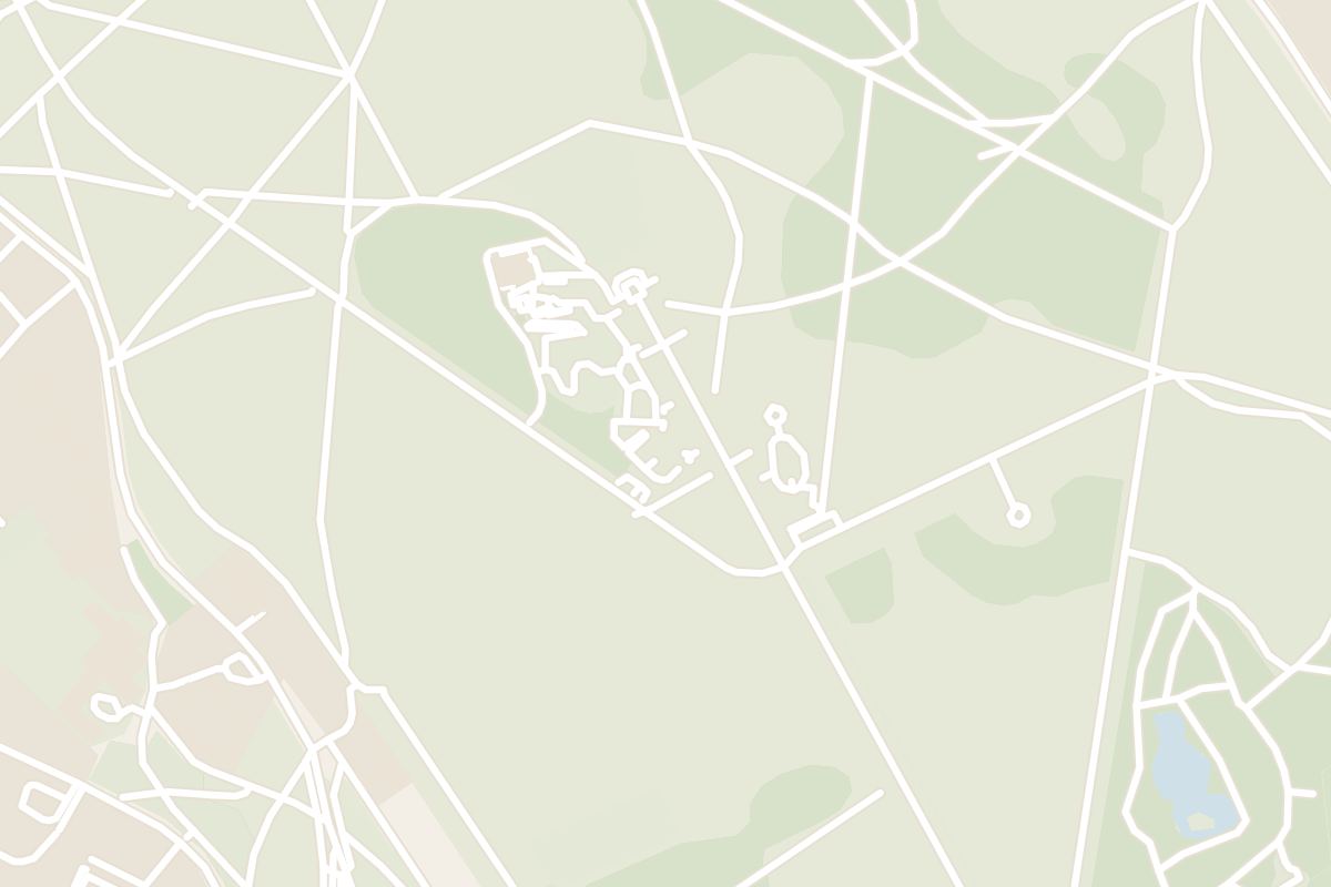 Map showing where Greenwich Park is