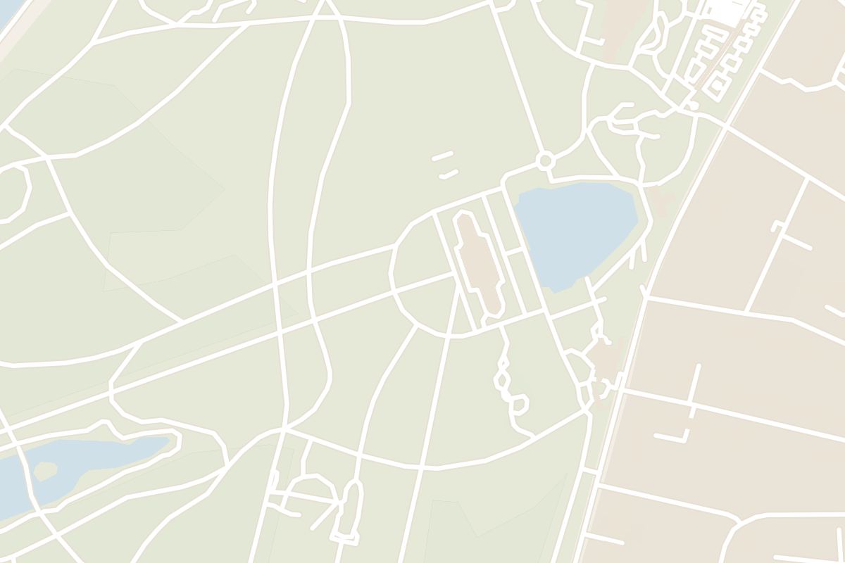 Map showing where Kew Gardens is