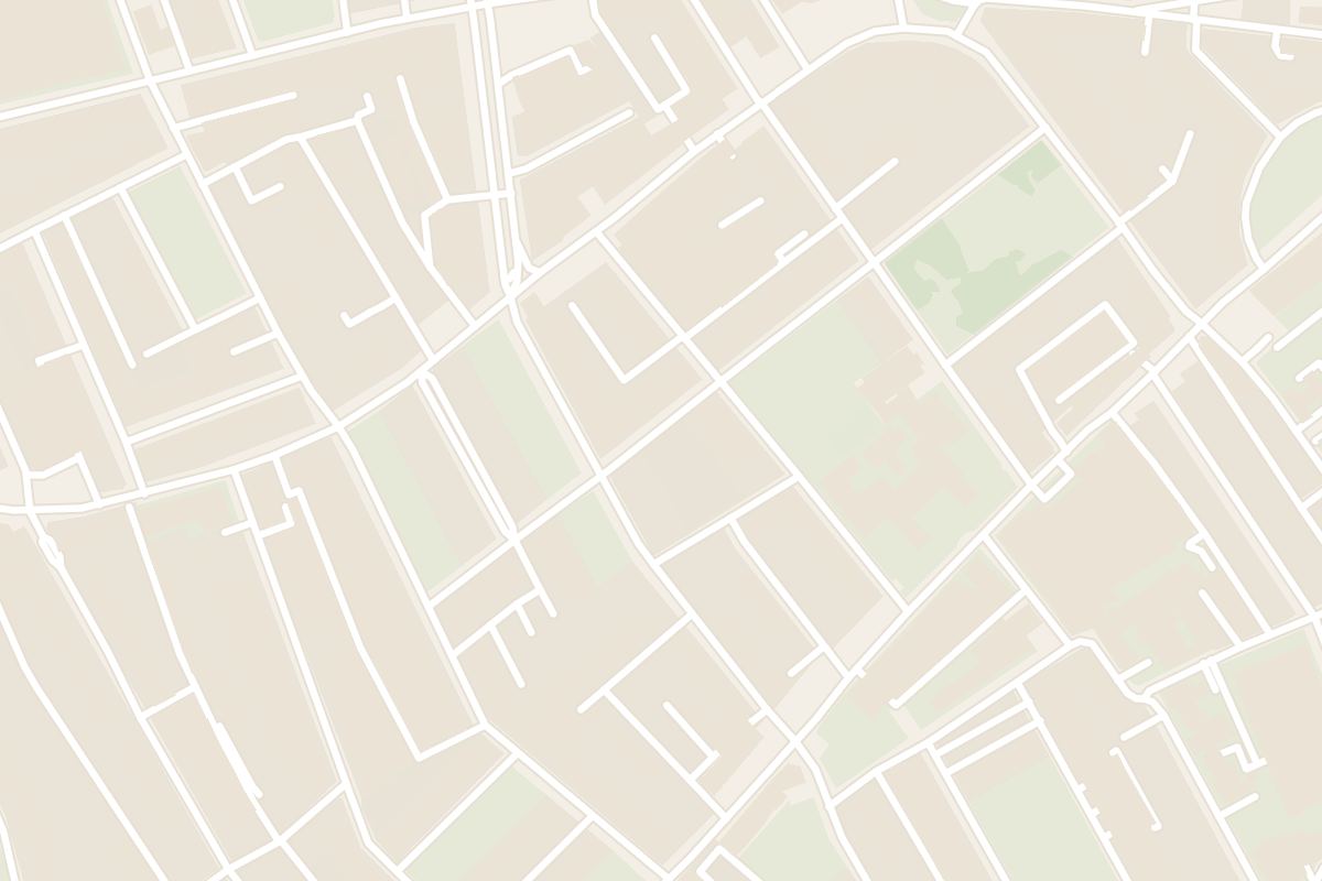 Map showing where South Kensington is