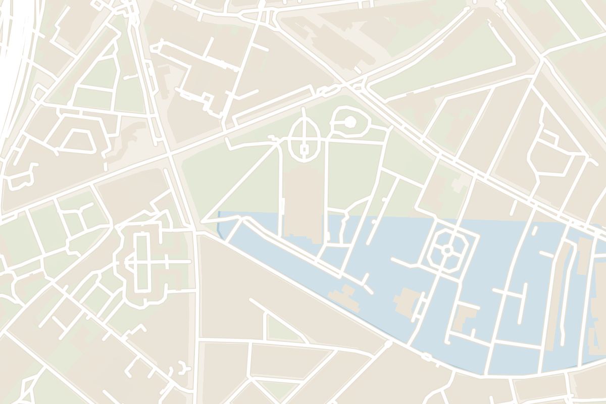 Map showing where Imperial War Museum is