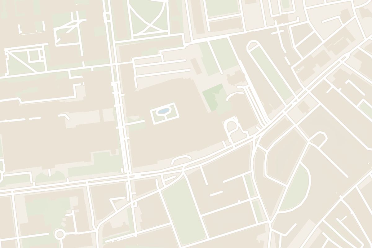 Map showing where Victoria and Albert Museum is