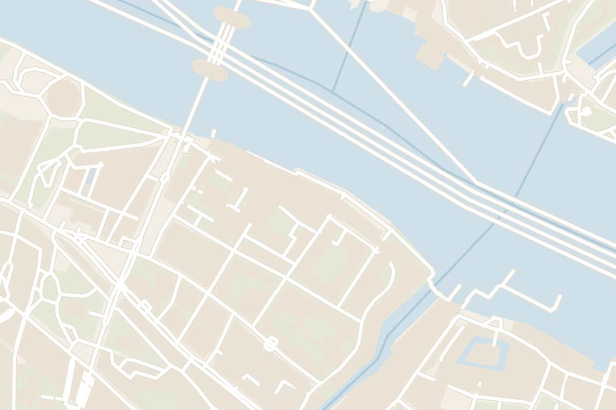 Map showing where Shad Thames is