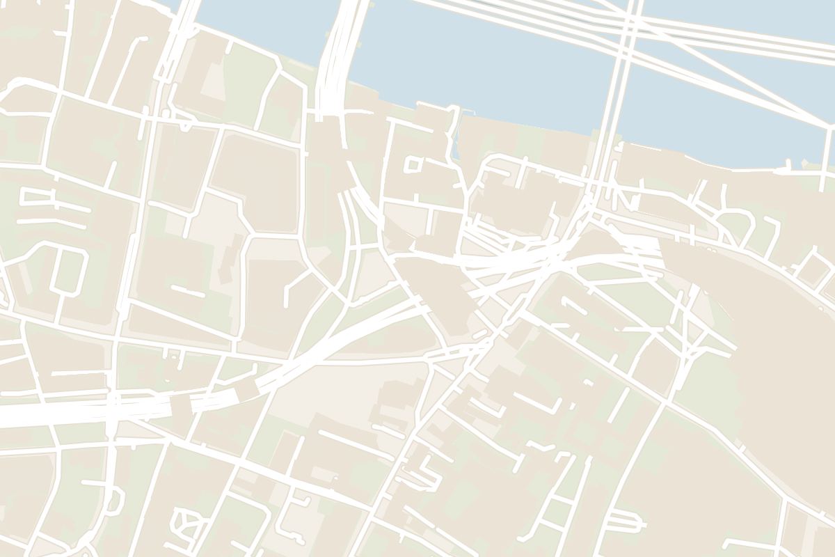 Map showing where Borough Market is