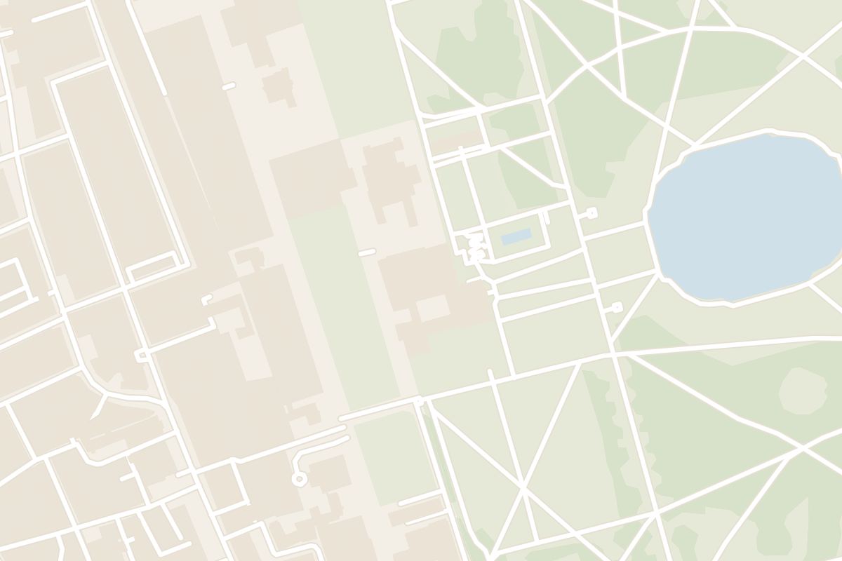 Map showing where Kensington Palace is