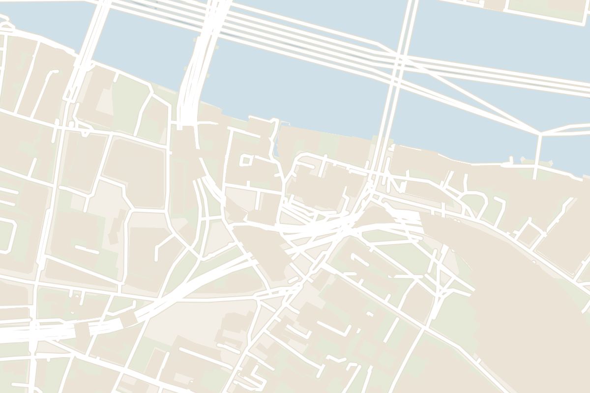Map showing where Southwark Cathedral is