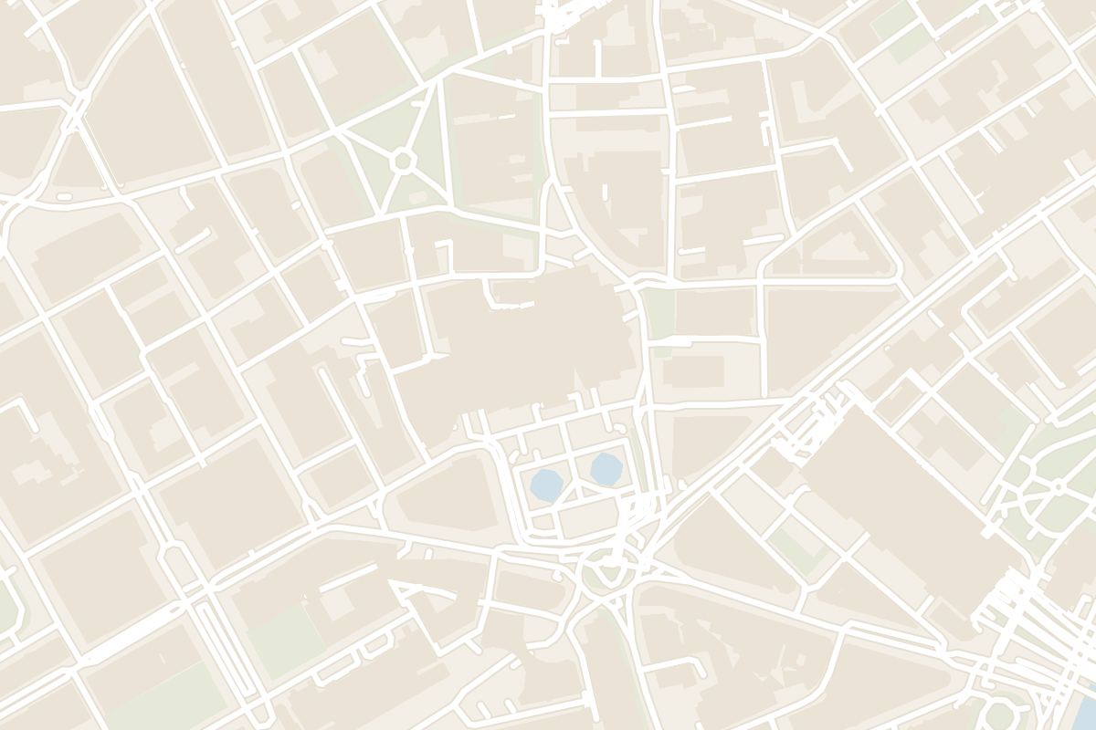 Map showing where National Gallery is