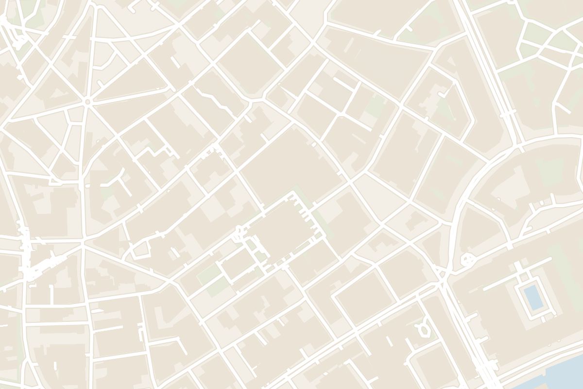 Map showing where Covent Garden is