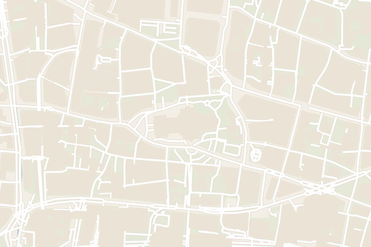 Map showing where St Paul's Cathedral is