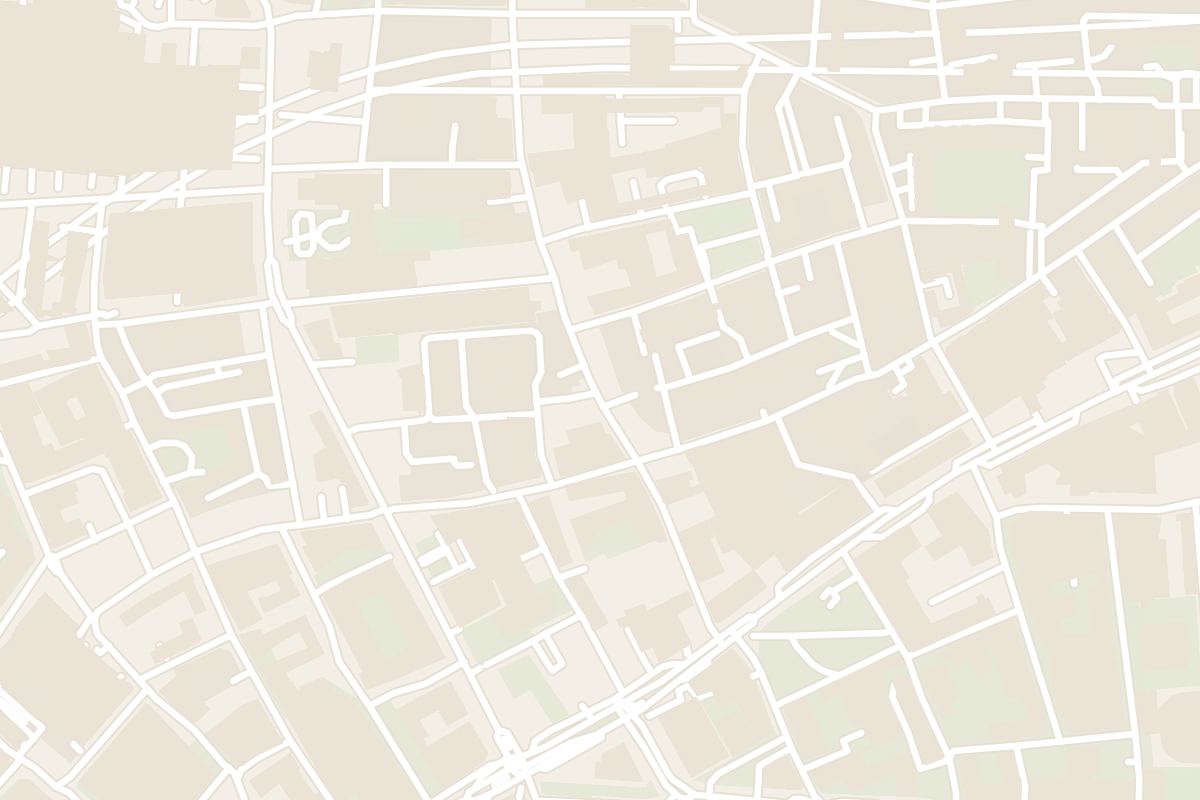 Map showing where Brick Lane is