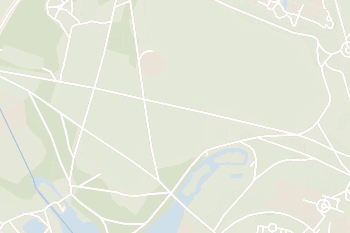 Map showing where Regent's Park is