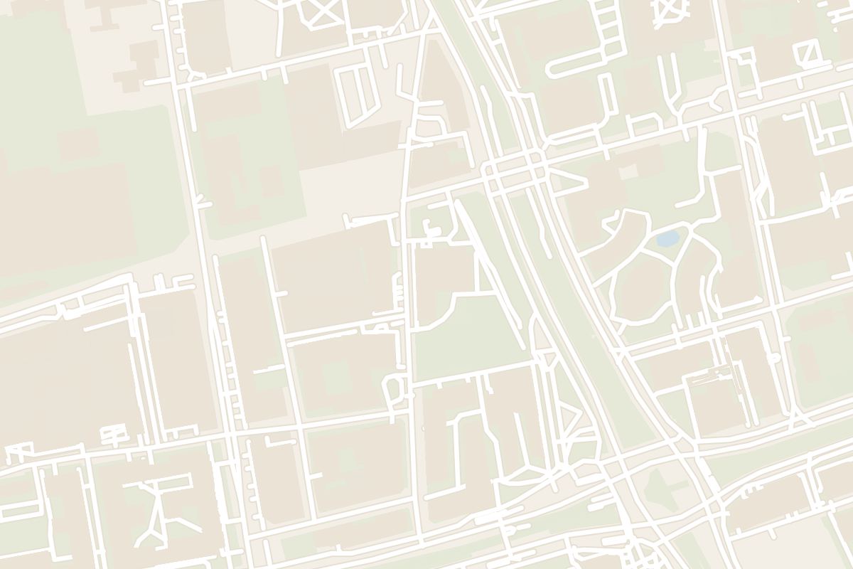 Map showing where Warsaw Uprising Museum is