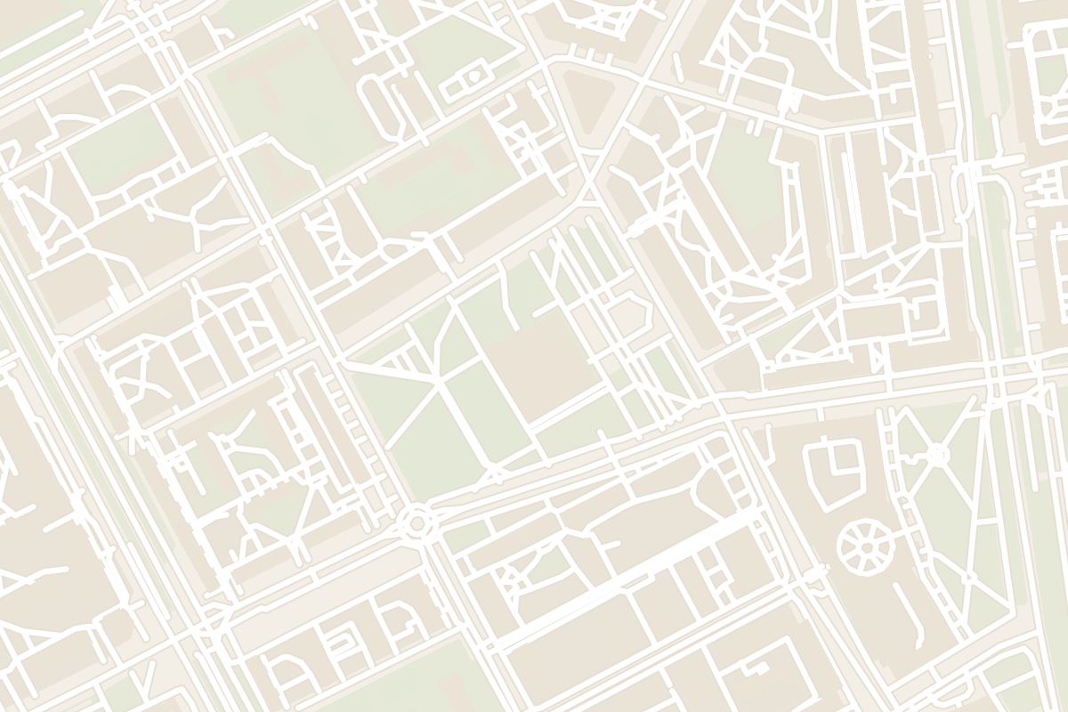 Map showing where POLIN Museum of the History of Polish Jews is