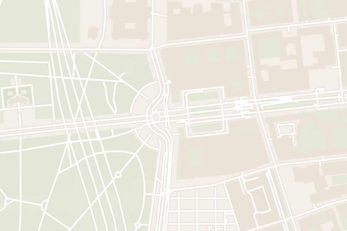 Map showing where Brandenburg Gate is