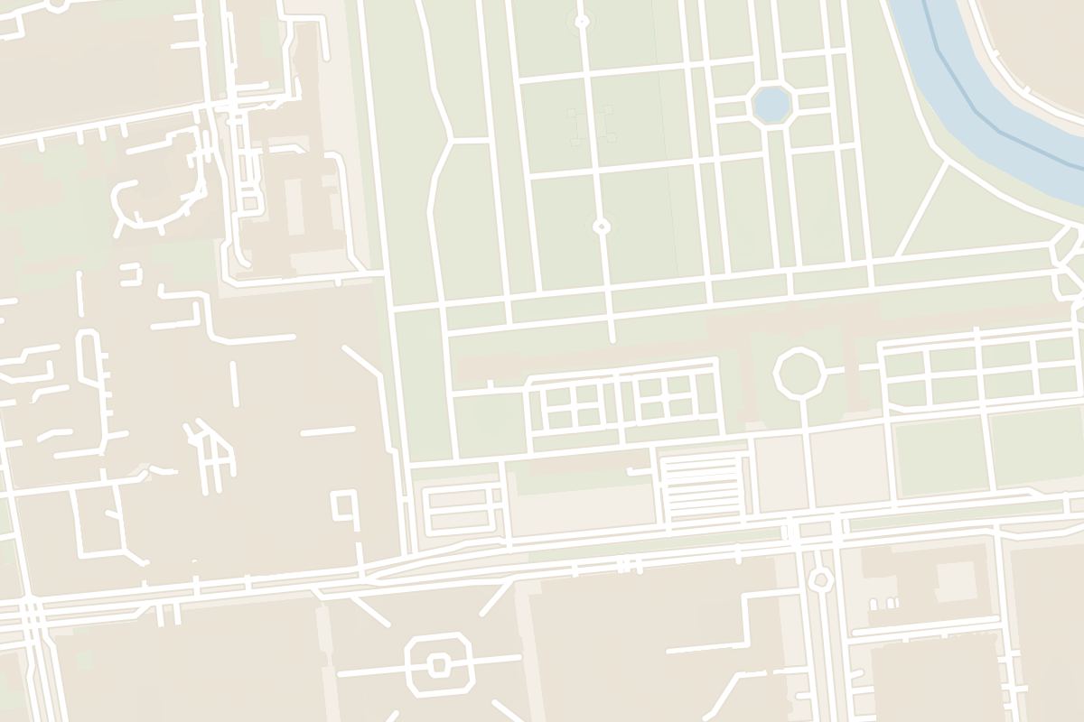 Map showing where Charlottenburg Palace is