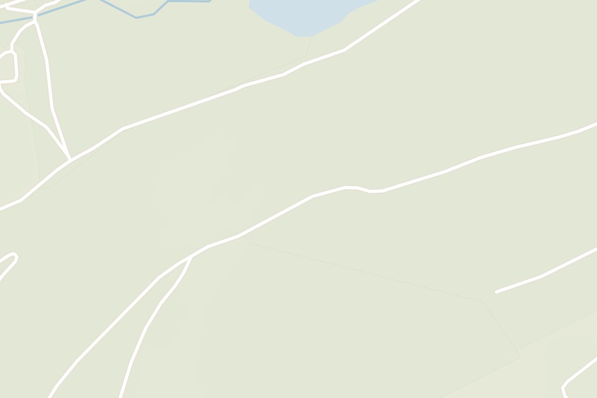 Map showing where Glendalough Lower Lake is