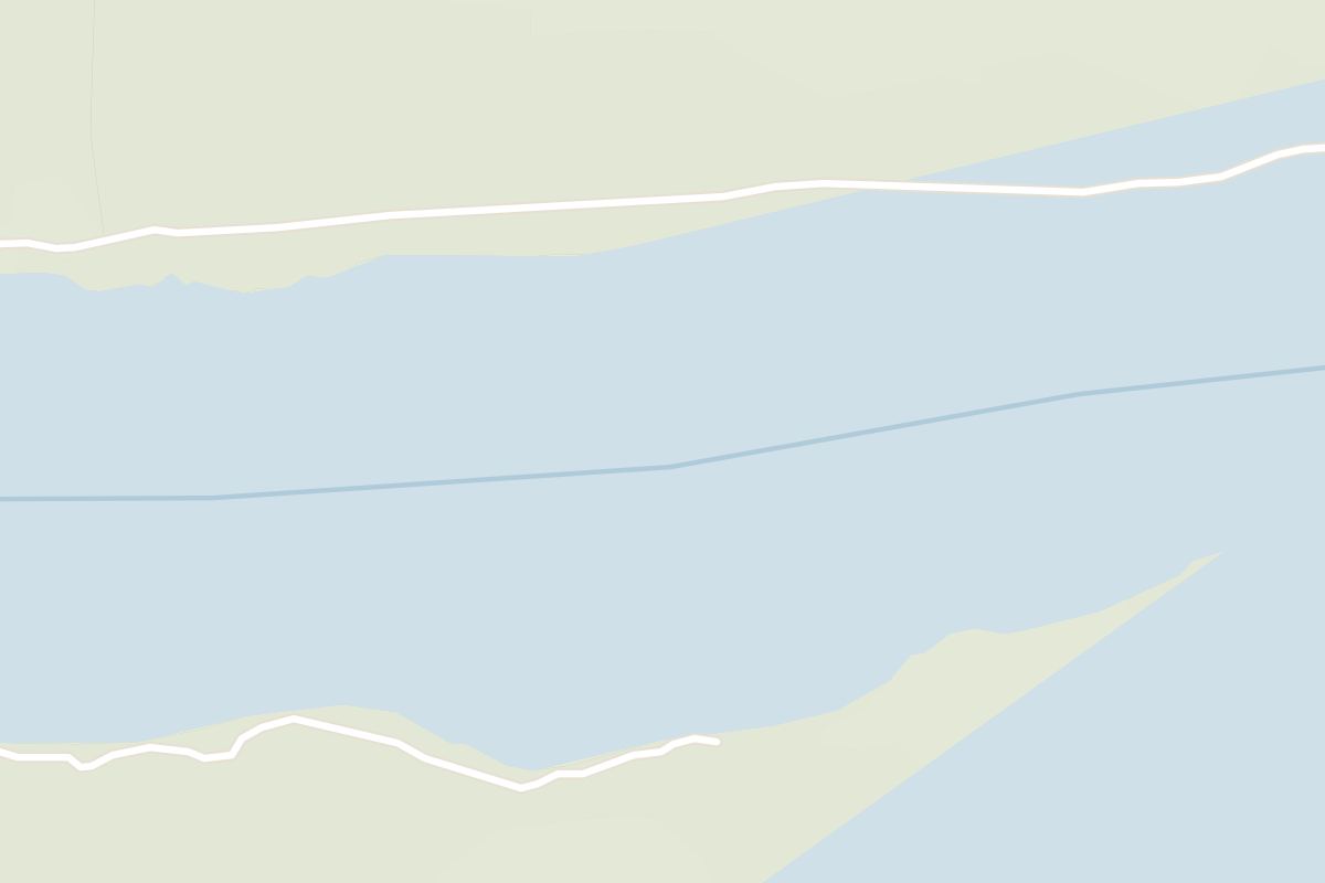 Map showing where Upper Lake is