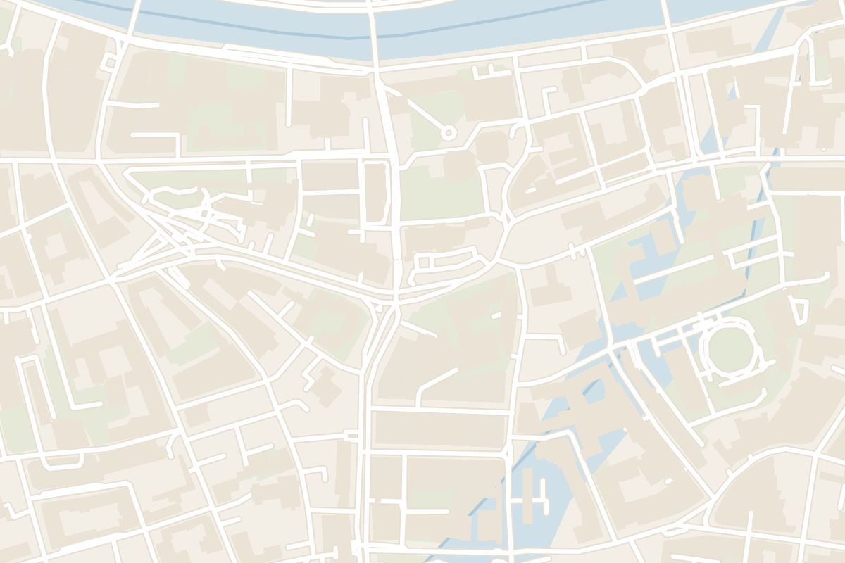Map showing where Christ Church Cathedral is
